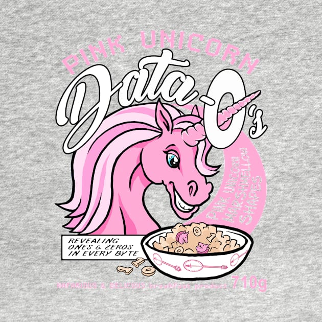 Pink Data Unicorn by chadsuniverse